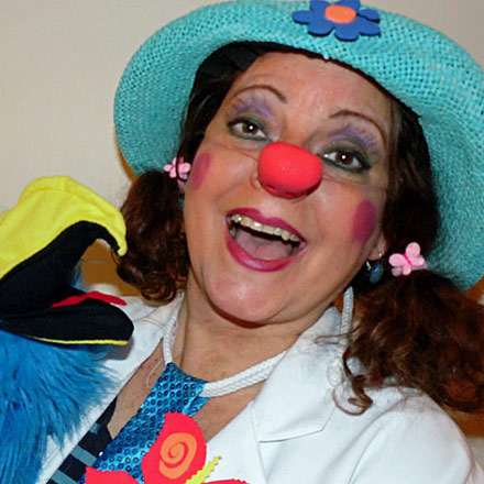 Annette Kaiss als Clown Babette